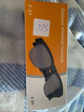 Glasses Wireless Headset - Black Sunglasses Style